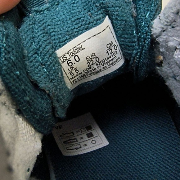 Vans Infant Toddler Glow In The Dark Dragons SK8-Hi Zip Lace Up Shoes Size 6 - Picture 8 of 8